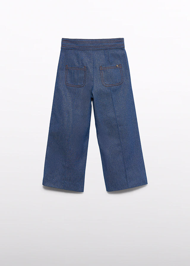 Girl Shimmer Denim Pants