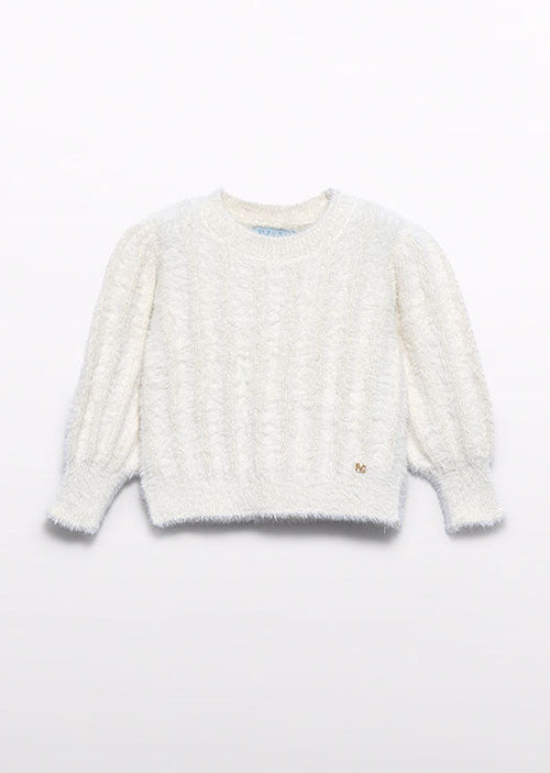 Baby Girl Faux Furry Sweater