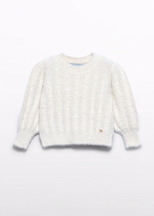 Baby Girl Faux Furry Sweater