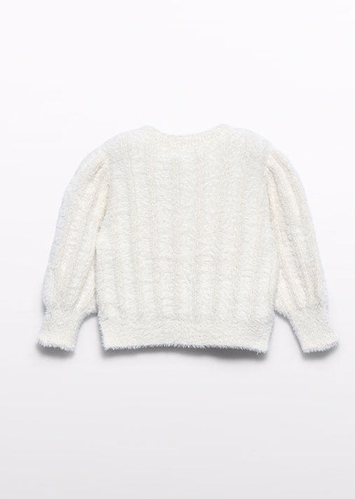 Baby Girl Faux Furry Sweater
