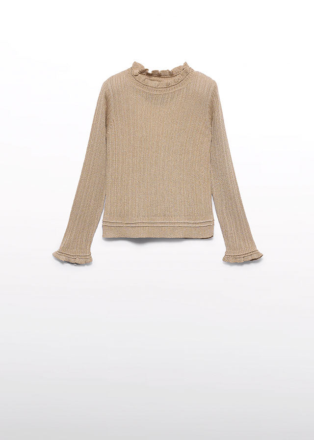 Girl Knit Shimmer Sweaters 2 colors