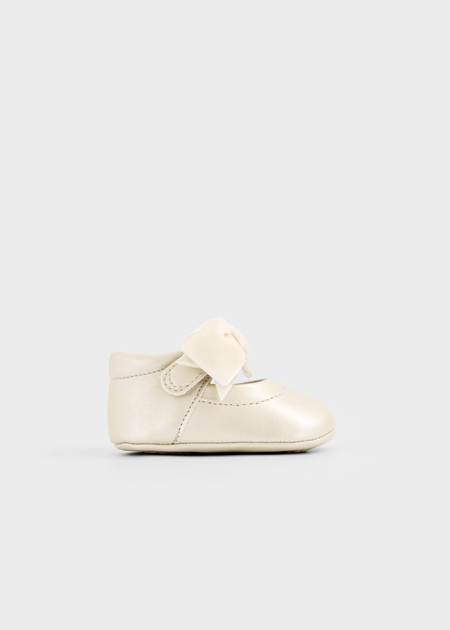 Newborn Girl Bow Mary Janes