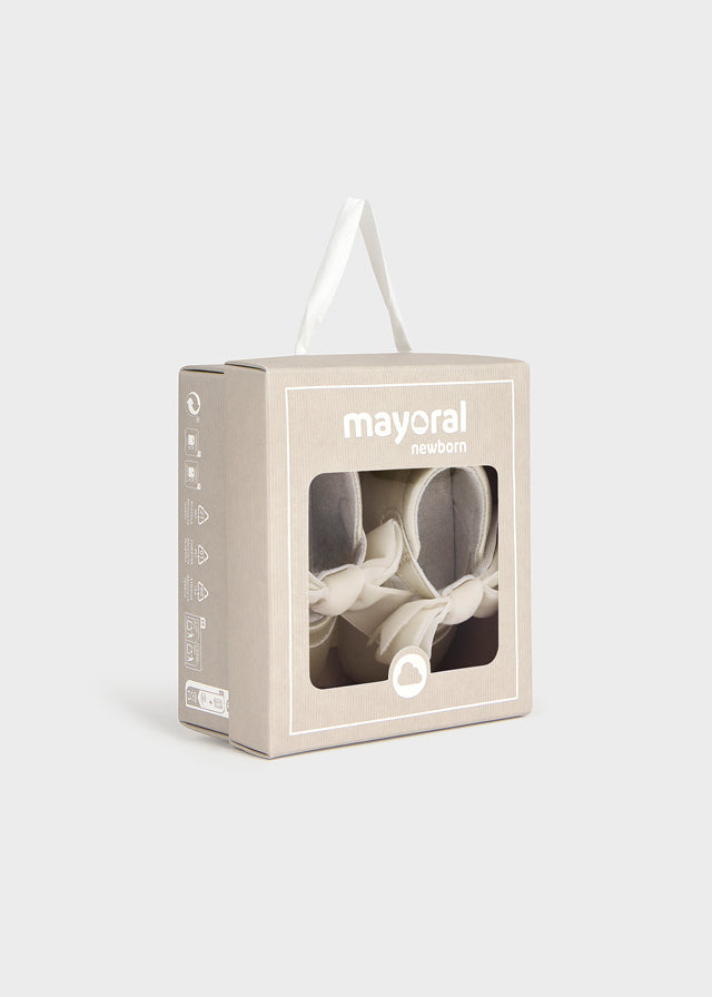 Newborn Girl Bow Mary Janes
