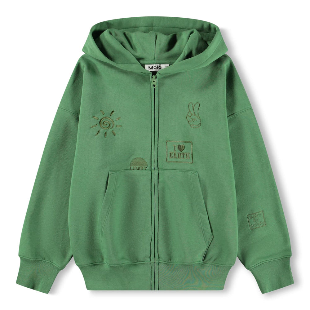 Marley Groovy Green Hoodie