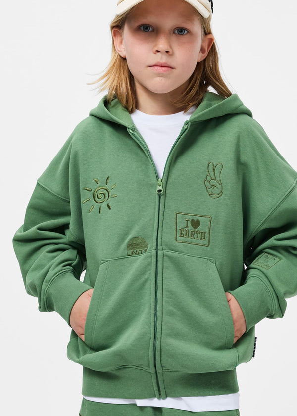 Marley Groovy Green Hoodie