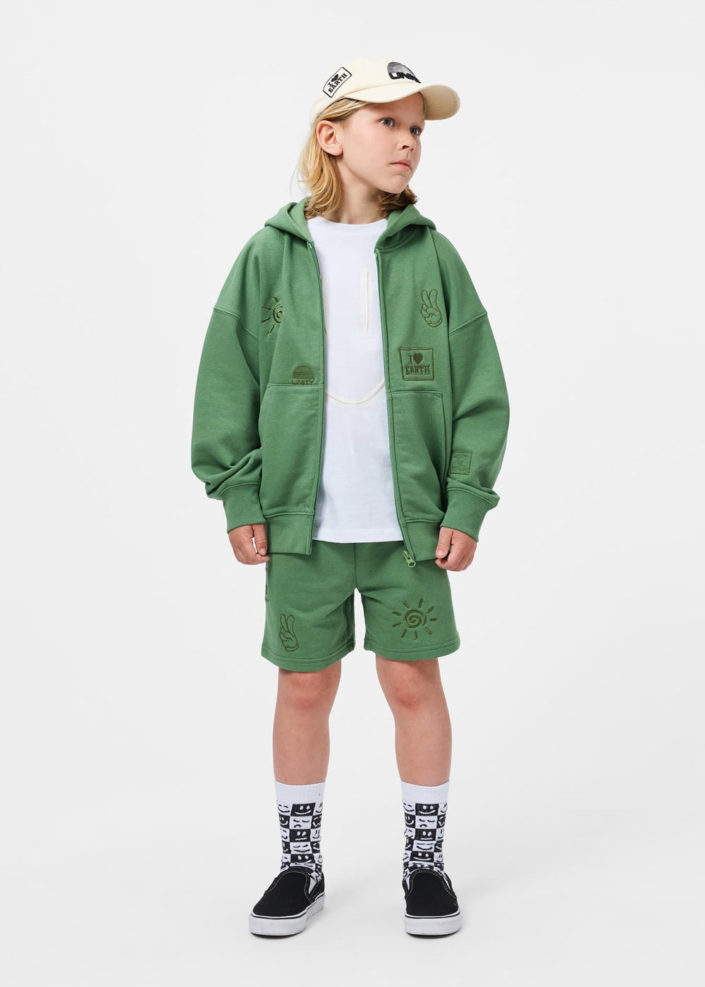 Marley Groovy Green Hoodie