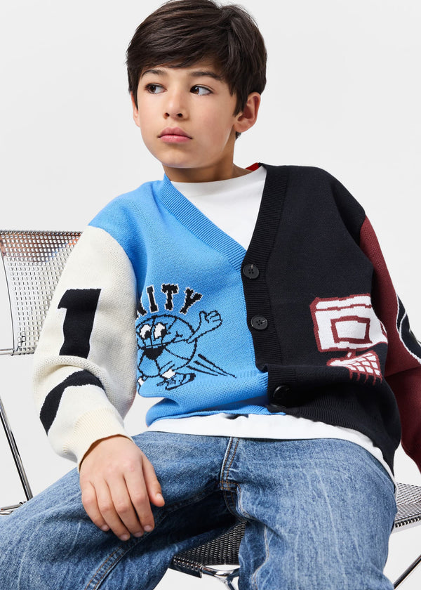 Burt Basket Comics Cardigan