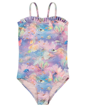 Nakia Mermaid Land Pastel Coloured Swimsuit