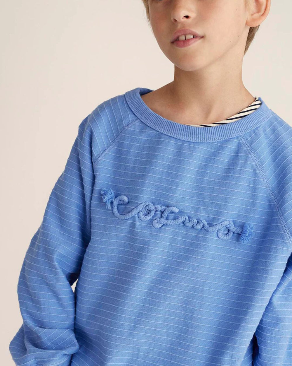 Organic Jacquard Sweatshirt Cozmo