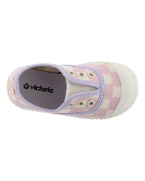 Lona Quadrille Scratch Sneakers | Pink