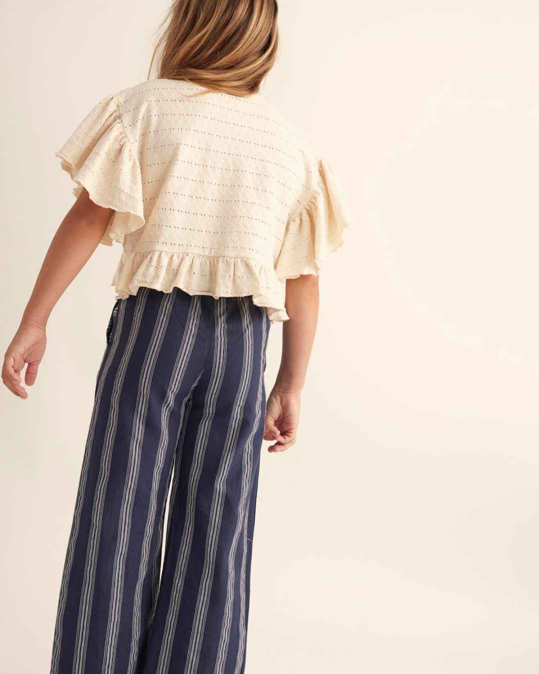 Girls Emblellished Jacquard T-Shirt