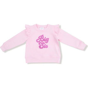 Ruffle Sweatshirt Big Sis Sibling