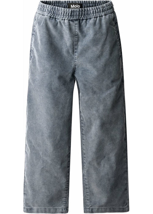 Aster Dusty Wash Blue-Grey velvet pants