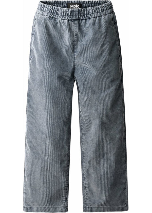 Aster Dusty Wash Blue-Grey velvet pants