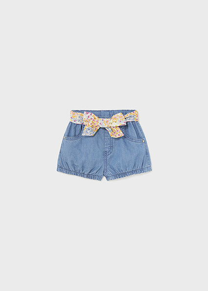 Blue Baby Girl Shorts