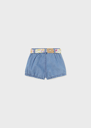 Blue Baby Girl Shorts