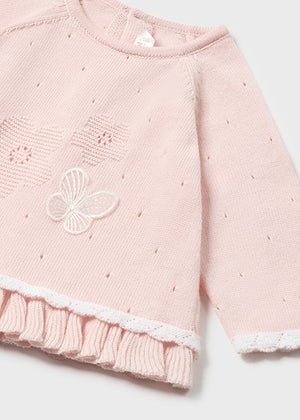 Newborn 2-piece knit set Better Cotton
