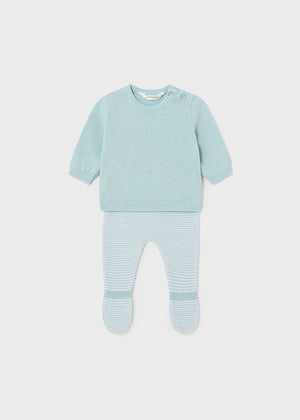 Newborn 2-piece knit set Better Cotton