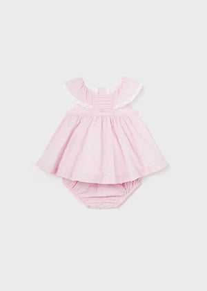 Newborn plumeti dress pink
