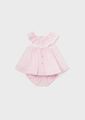 Newborn plumeti dress pink