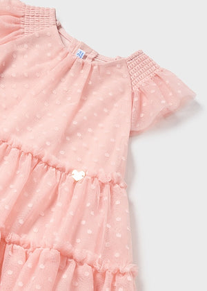 Baby tulle dress with headband