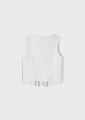 Boys linen vest