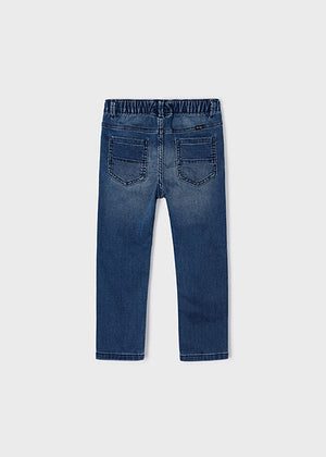 Denim joggers for boy