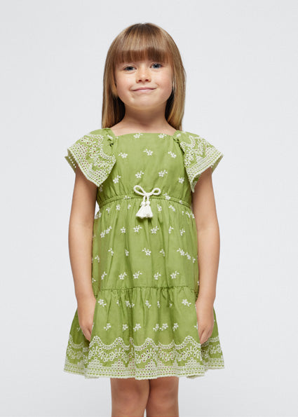 Girls embroidered dress