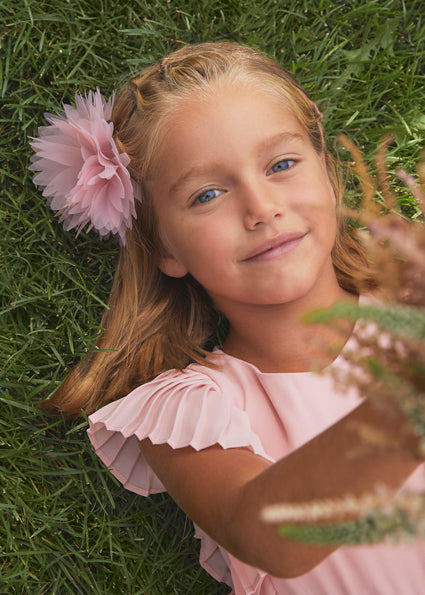 Flower hair clip for girls