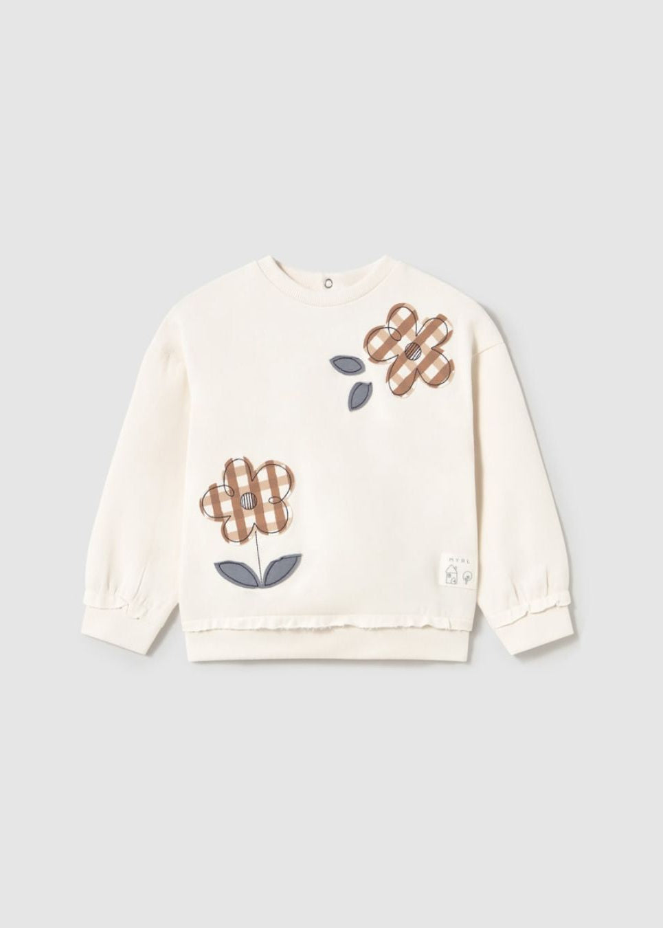 Baby Girl Embroidered Sweatshirt