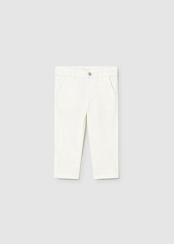 Baby Boy White Pants