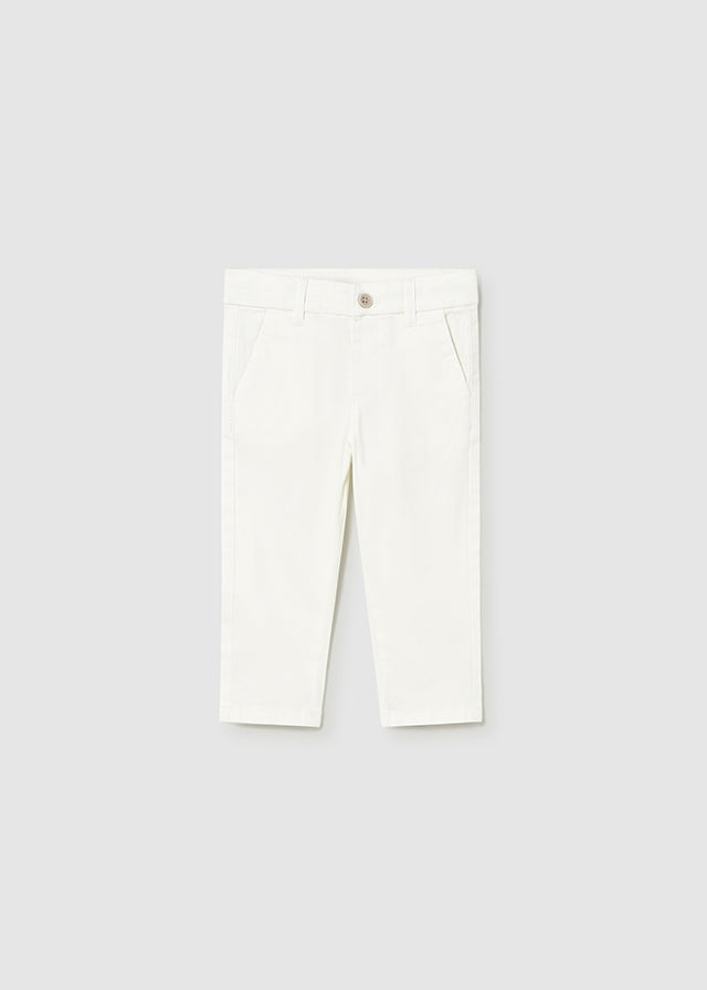 Baby Boy White Pants
