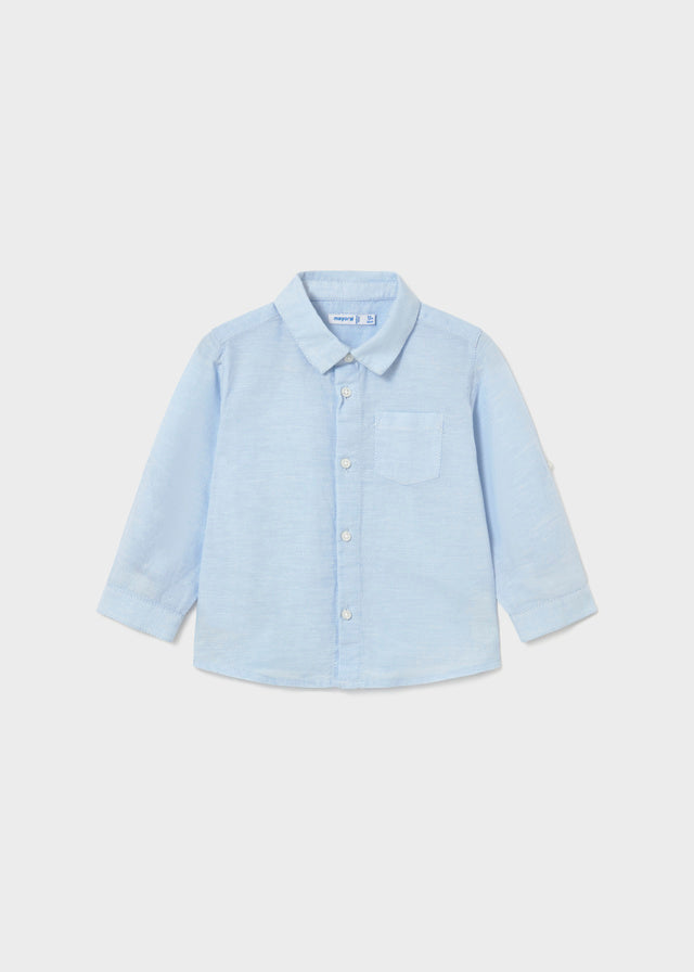 Baby Linen Celeste Shirt