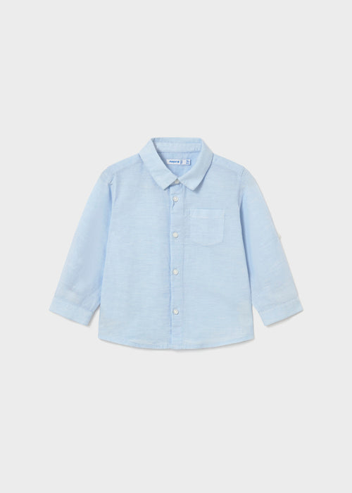 Baby Linen Celeste Shirt
