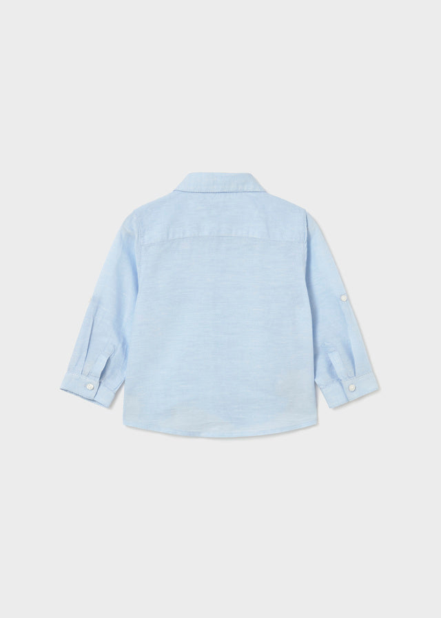 Baby Linen Celeste Shirt