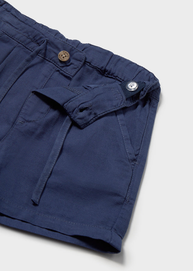 Baby Boy Ocean Linen Shorts