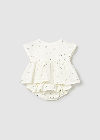 Baby Girl Ceramic Bloomers Blouse Set