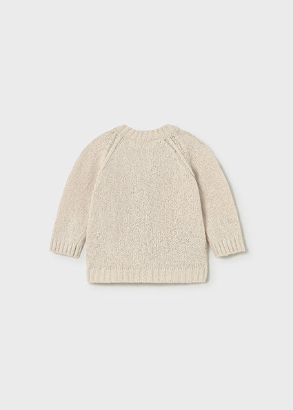 Baby Boy Wheat Cardigan