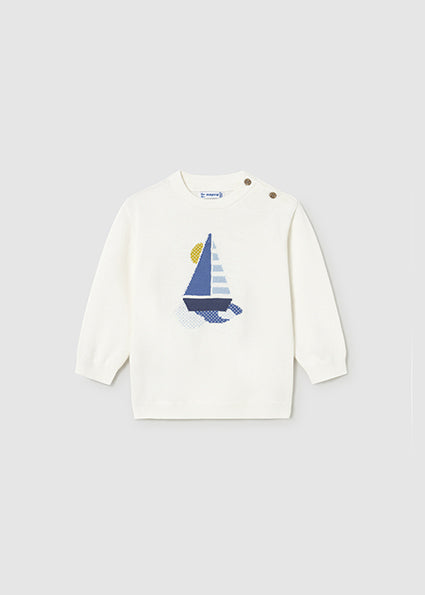 Baby White Sweater