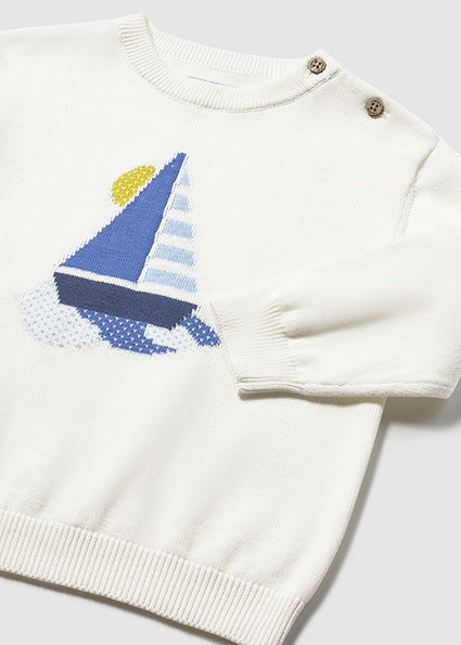 Baby White Sweater