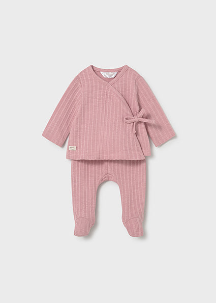 Baby Girl Bow Rose Set