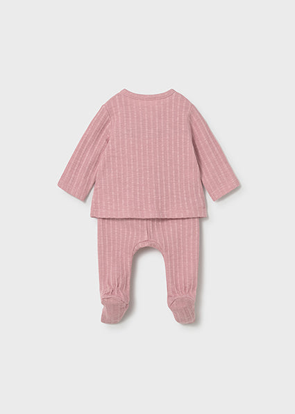 Baby Girl Bow Rose Set