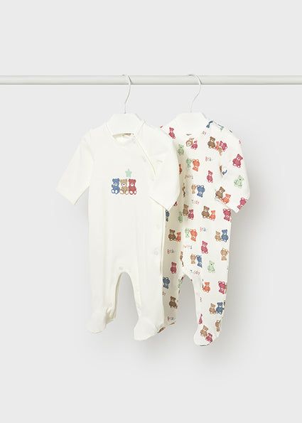 Baby Boy Teddy Bear Footie