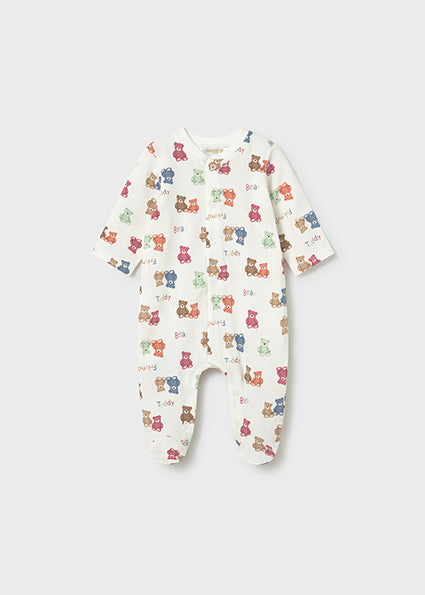 Baby Boy Teddy Bear Footie