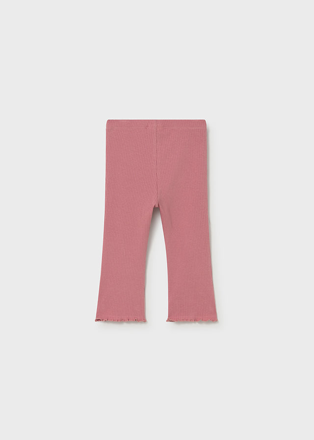 Baby Flare Rib Knit Leggings