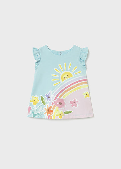 Baby Girl Hawaii Printed Dress