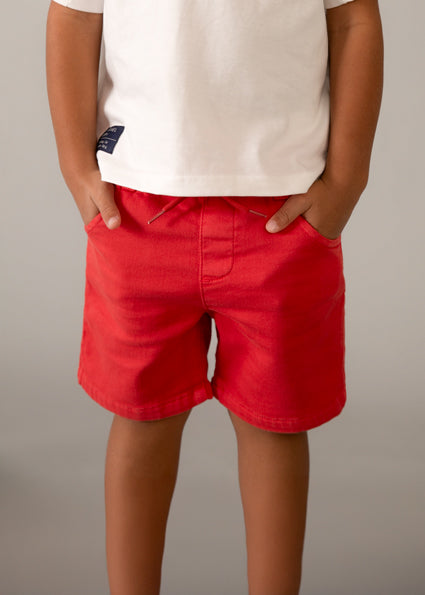 Boy Red Shorts
