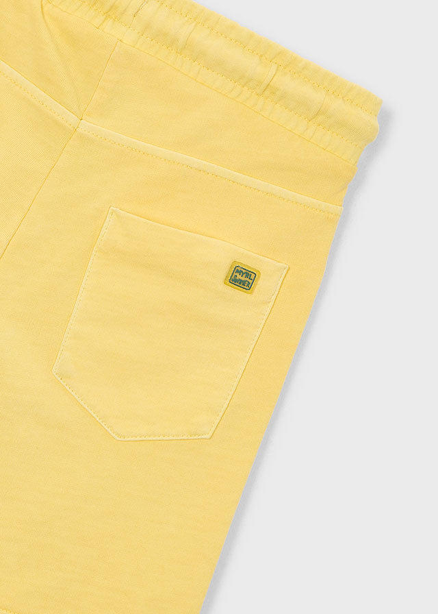 Boy Tie Dye Yellow Shorts