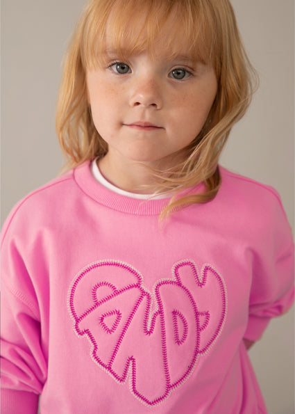 Girl Embroidered Sweatshirt