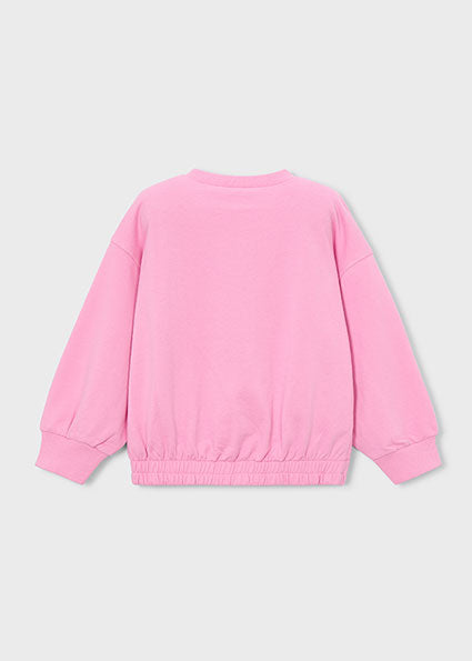 Girl Embroidered Sweatshirt